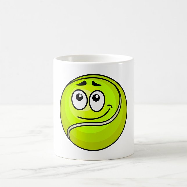 Caneca De Café Tênis Ball Face (Criador carregado)