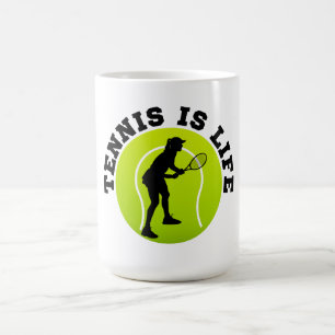 Caneca De Café Tênis é vida