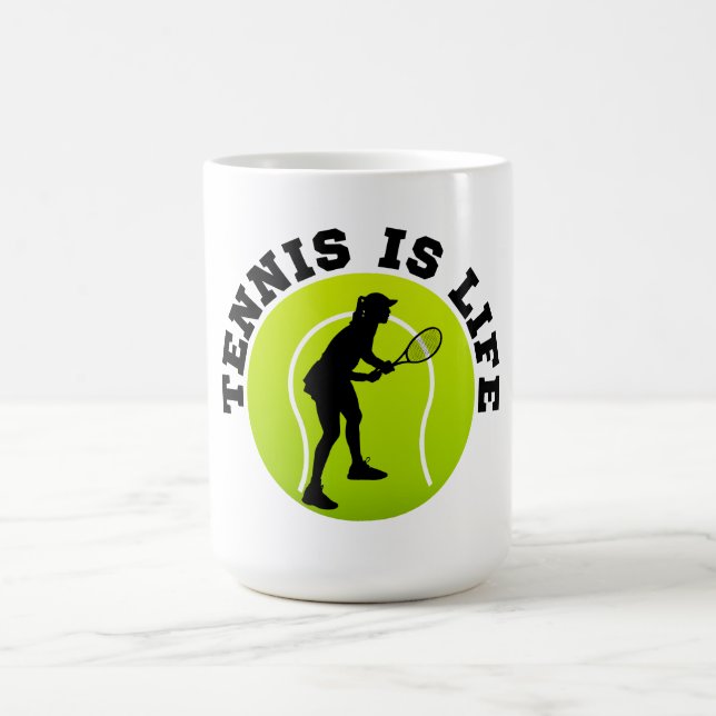Caneca De Café Tênis é vida (Centro)