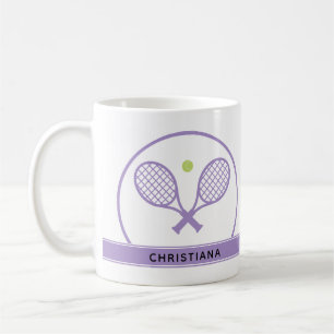Caneca De Café Tênis Elegante personalizado e cesto de esferas