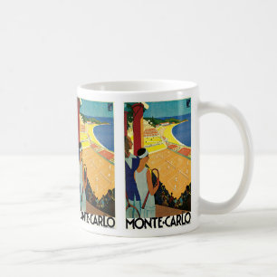 Caneca De Café Tênis em Monte Carlo