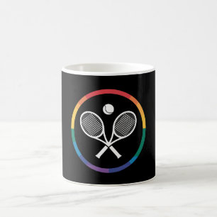 Caneca De Café Tênis Esportes Arco-íris LGBTQ Orgulho Gay Aliado