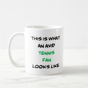 Caneca De Café tênis fan, avid