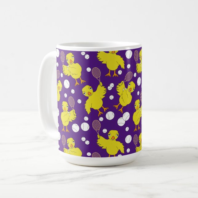 Caneca De Café Tênis Pintinho Pattern Mug (Frente Esquerda)