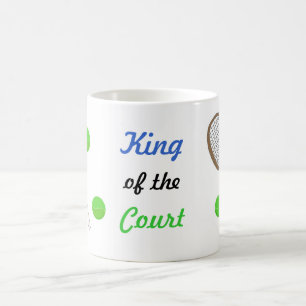 Caneca De Café Tênis - Rei da Quadra