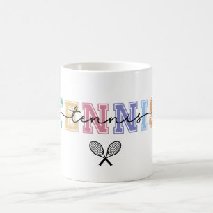 Caneca De Café Tenista Colorido
