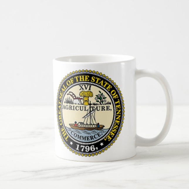 Caneca De Café Tennessee (Direita)