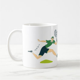 Caneca De Café Tennis  Dad champion mug
