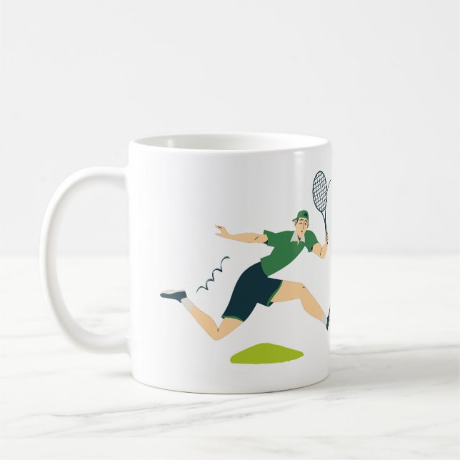 Caneca De Café Tennis  Dad champion mug (Esquerda)