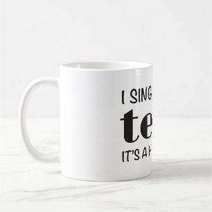 Caneca De Café Tenor de Canto do OHSChoir