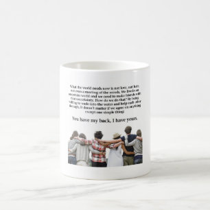 Caneca De Café Tens As Minhas Costas, Tenho As Tuas
