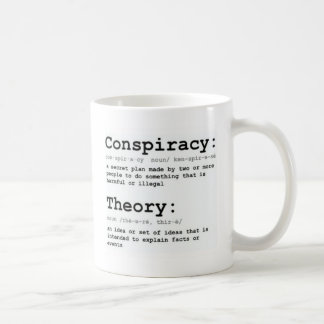 Caneca De Café Teoria da Conspiração