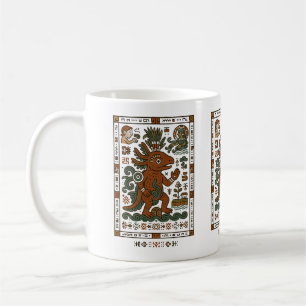 Caneca De Café Teotl Axolotl - Deus das Águas