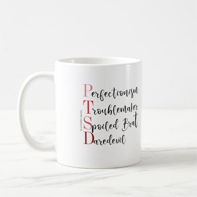 Caneca De Café TEPT Humorous Mug (Esquerda)