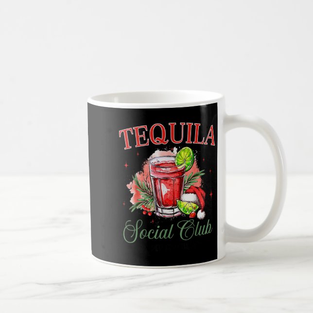 Caneca De Café Tequila Social Club Tequila Tail Club Drinking Chr (Direita)