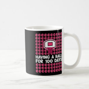 Caneca De Café Ter Um Byll Por 100 Dias Na Escola Bysketbyll 100º