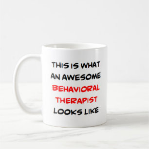 Caneca De Café terapeuta comportamental incrível