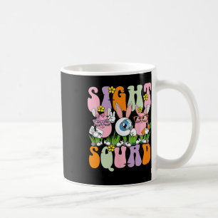 Caneca De Café Terapeuta da Equipe de Visão Optometrista Optometr
