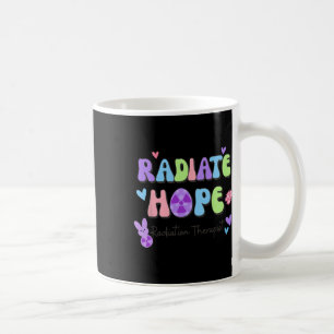 Caneca De Café Terapeuta de Radiologia da Páscoa Coelho Fofo Tera