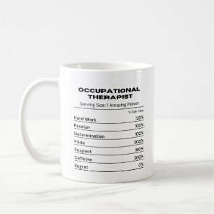 Caneca De Café Terapeuta Ocupacional Médico Engraçado