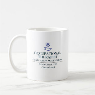 Caneca De Café Terapeuta Ocupacional Nome Personalizado Desde Ano