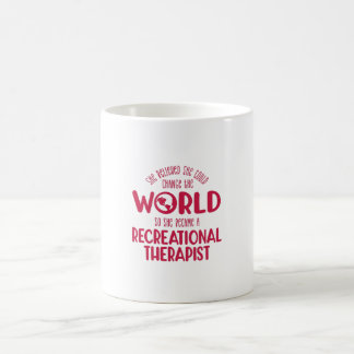 Caneca De Café terapeuta recreativa, terapeuta lúdico