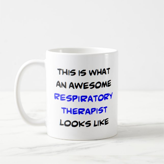 Caneca De Café terapeuta respiratória, incrível (Esquerda)