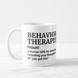 Caneca De Café Terapêutica Comportamental Humor Coffee Mug