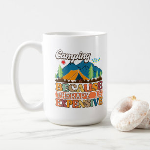 Caneca De Café Terapêutica de acampamento