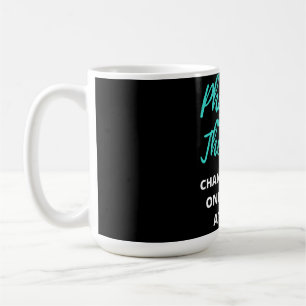 Caneca De Café Terapêutica Física Alterando Vive Uma Sessão