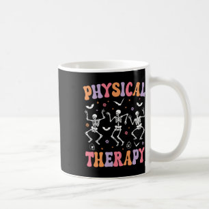 Caneca De Café Terapêutica Física Diversão do Halloween Terapista
