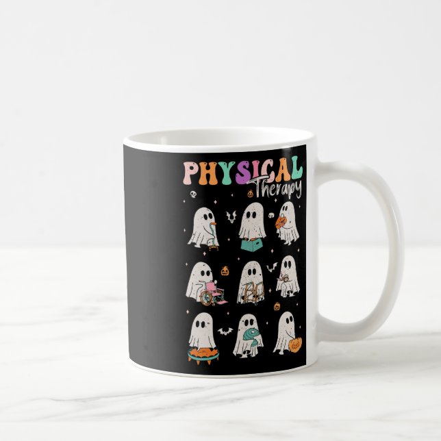 Caneca De Café Terapêutica Física Fantasma Cuta Pt Terapêutica Fí (Direita)