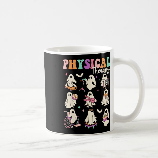 Caneca De Café Terapêutica Física Fantasma Engraçada Terapêutica  (Direita)