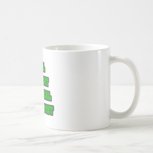 Caneca De Café Terapêutica Física Mutante mau (Direita)