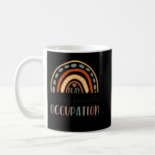 Caneca De Café Terapêutica Ocupacional A Terapêutica OT Mês Leopa