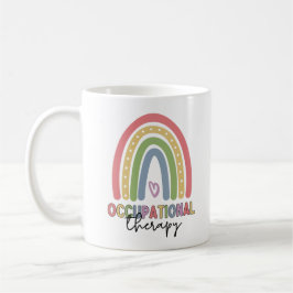 Caneca De Café Terapêutica Ocupacional Arco-Íris Terapêutico OT