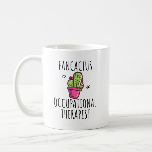 Caneca De Café Terapêutica Ocupacional Engraçada Ideia (Esquerda)