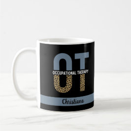 Caneca De Café Terapêutica Personalizada de OT OT Dons para Estud