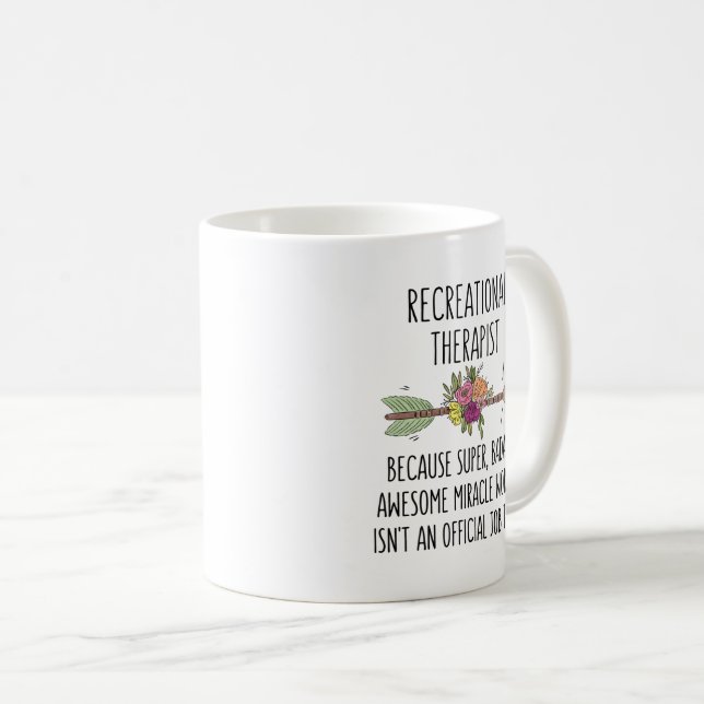 Caneca De Café Terapêutica Recreativa CTRS Dotada Idea Mug (Frente Esquerda)