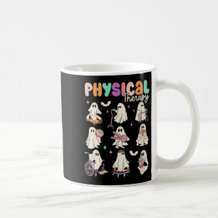 Caneca De Café Terapia Física de Fantasma Fofo Feminino Pt Física