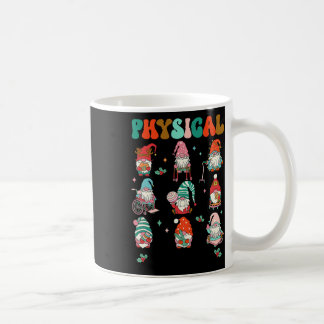 Caneca De Café Terapia Física de Natal Gnome de Natal Físico