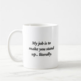 Caneca De Café Terapia Física Tipografia Simples Minimalista