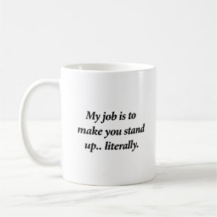Caneca De Café Terapia Física Tipografia Simples Minimalista