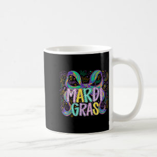 Caneca De Café Terça-feira Gorda Laço Coquete Carnaval Nova Orlea