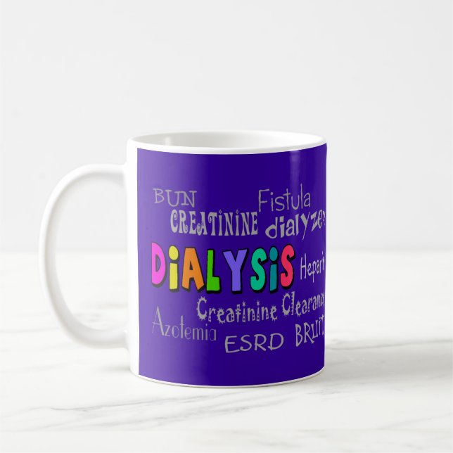 Caneca De Café Terminologia De Diálise Oferece Magneta Chaveiro p (Esquerda)