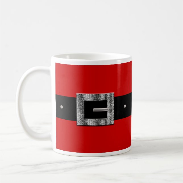 Caneca De Café terno de Papai Noel (Esquerda)