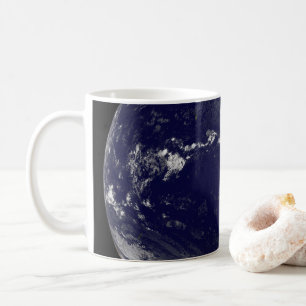 Caneca De Café Terra cheio Mostrando Várias Tempestades Tropicais