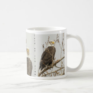 Caneca De Café Terra de Eagle do livre
