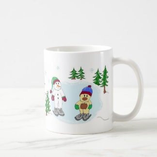 Caneca De Café Terra de Encantamento de Inverno