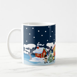Caneca De Café Terra de Encantamento de Inverno